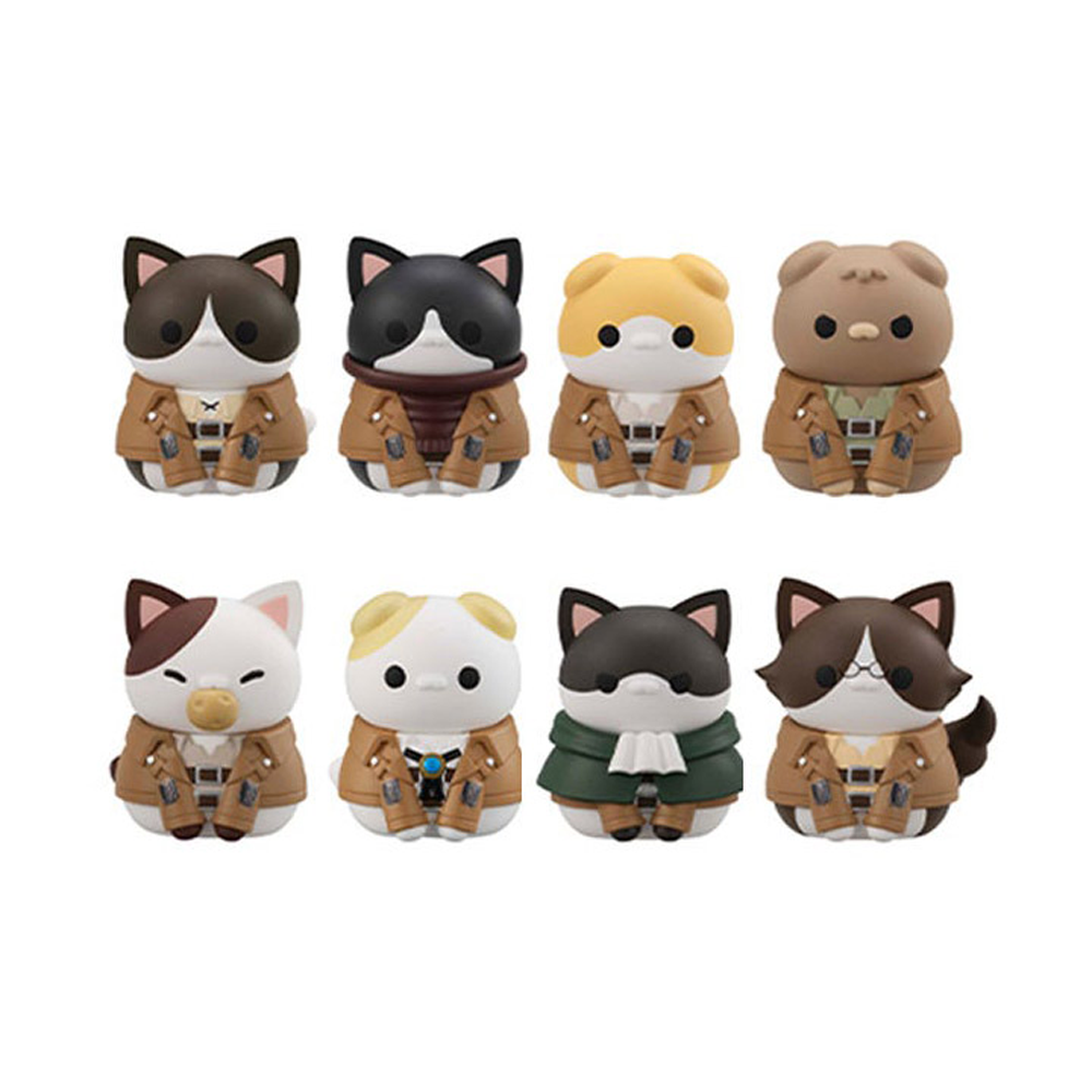 [PRE-ORDER] Megahouse Mega Cat Project: Attack on Tinyan - Gathering Scout Regiment Danyan! (1 Blind Box Figure)