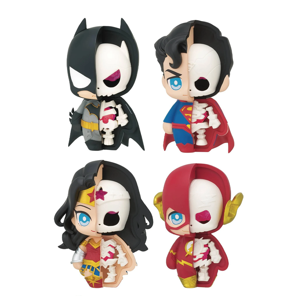 Megahouse: Kaitai Fantasy Puzzle Mascot - Justice League - 1 Blind Box Figure