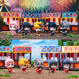 Megahouse Petit Chara Land: Naruto 10th Anniversary Ver. - 1 Blind Box Figure - Bards & Cards