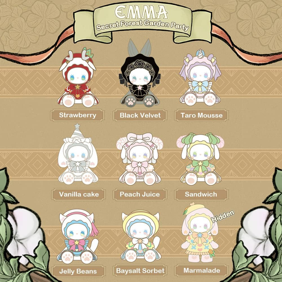 MJ Studio: Emma The Secret Forest Garden Party Series - 1 Blind Box - Bards & Cards