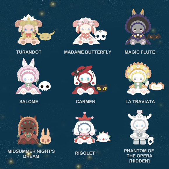 MJ Studio: Emma The Secret Forest Masquerade Series - 1 Blind Box - Bards & Cards