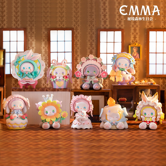 MJ Studio: Emma The Secret Forest Birthday Party Series - 1 Blind Box - Bards & Cards