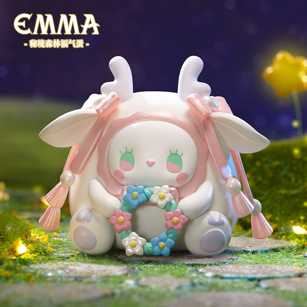 MJ Studio: Emma Unexplored Forest Lucky Egg Fortune Series - 1 Blind Box - Bards & Cards