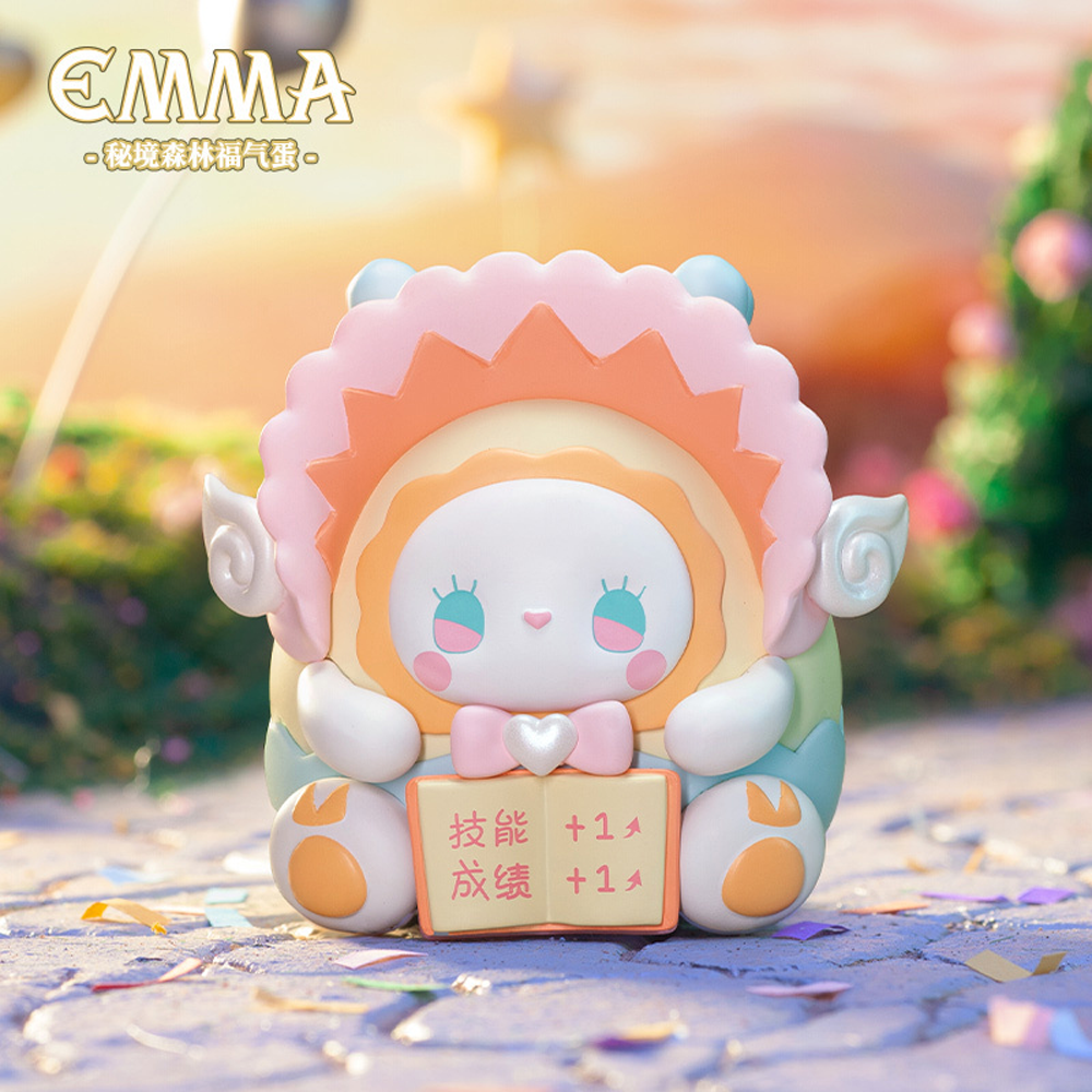 MJ Studio: Emma Unexplored Forest Lucky Egg Fortune Series - 1 Blind Box - Bards & Cards