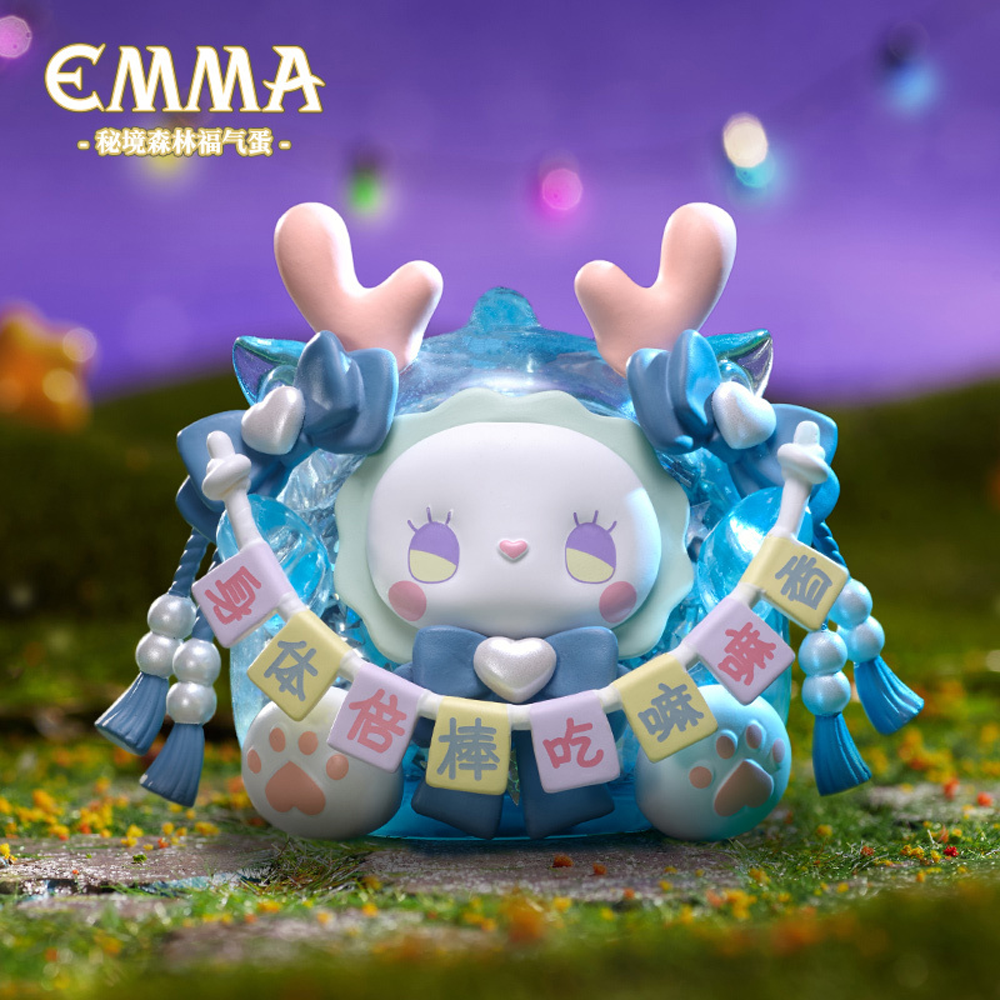 MJ Studio: Emma Unexplored Forest Lucky Egg Fortune Series - 1 Blind Box - Bards & Cards