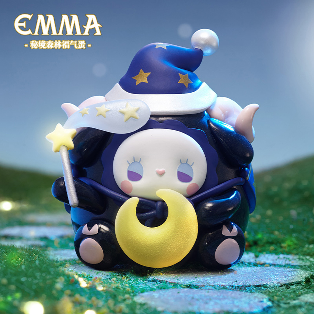 MJ Studio: Emma Unexplored Forest Lucky Egg Fortune Series - 1 Blind Box - Bards & Cards