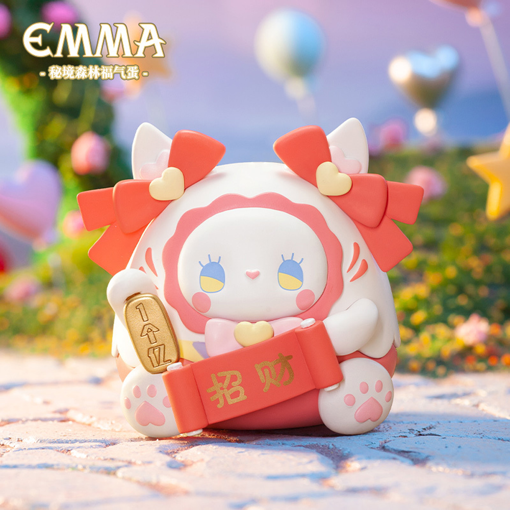 MJ Studio: Emma Unexplored Forest Lucky Egg Fortune Series - 1 Blind Box - Bards & Cards