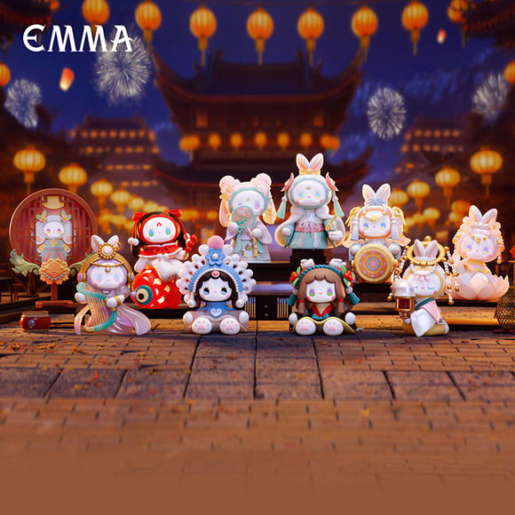 MJ Studio: Emma Unexplored Forest Lantern Festival Series (Dim Lights Series) - 1 Blind Box - Bards & Cards