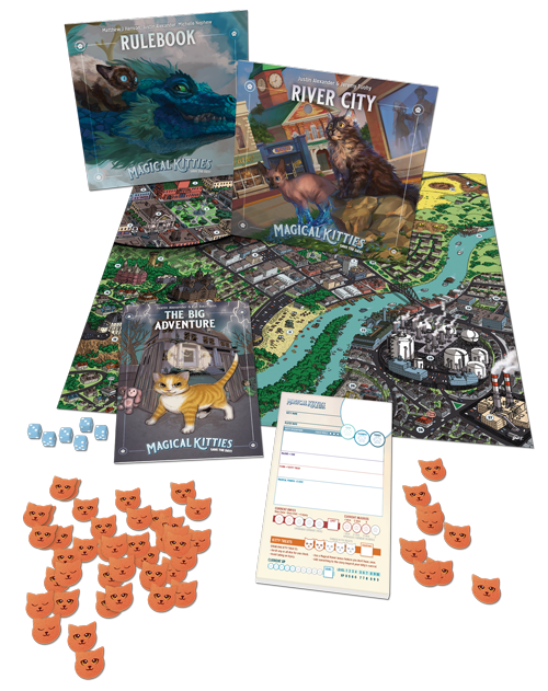 Magical Kitties Save the Day Standard Second Edition - Bards & Cards