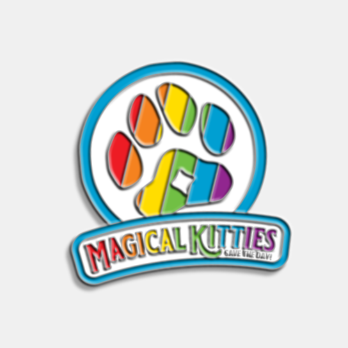 Rainbow Paw Pin (Magical Kitties 2E) - Bards & Cards