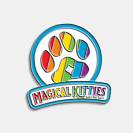 Rainbow Paw Pin (Magical Kitties 2E) - Bards & Cards