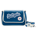 Loungefly: MLB - LA Dodgers Patches Crossbody Bag - Bards & Cards