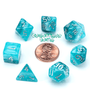 12mm Mighty Tiny Dice Set (7 Dice) - Bards & Cards