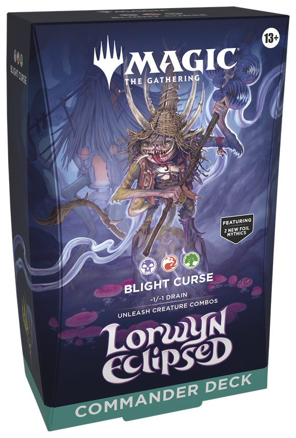 Lorwyn Eclipsed – Blight Curse Commander Deck (Preorder) - Bards & Cards