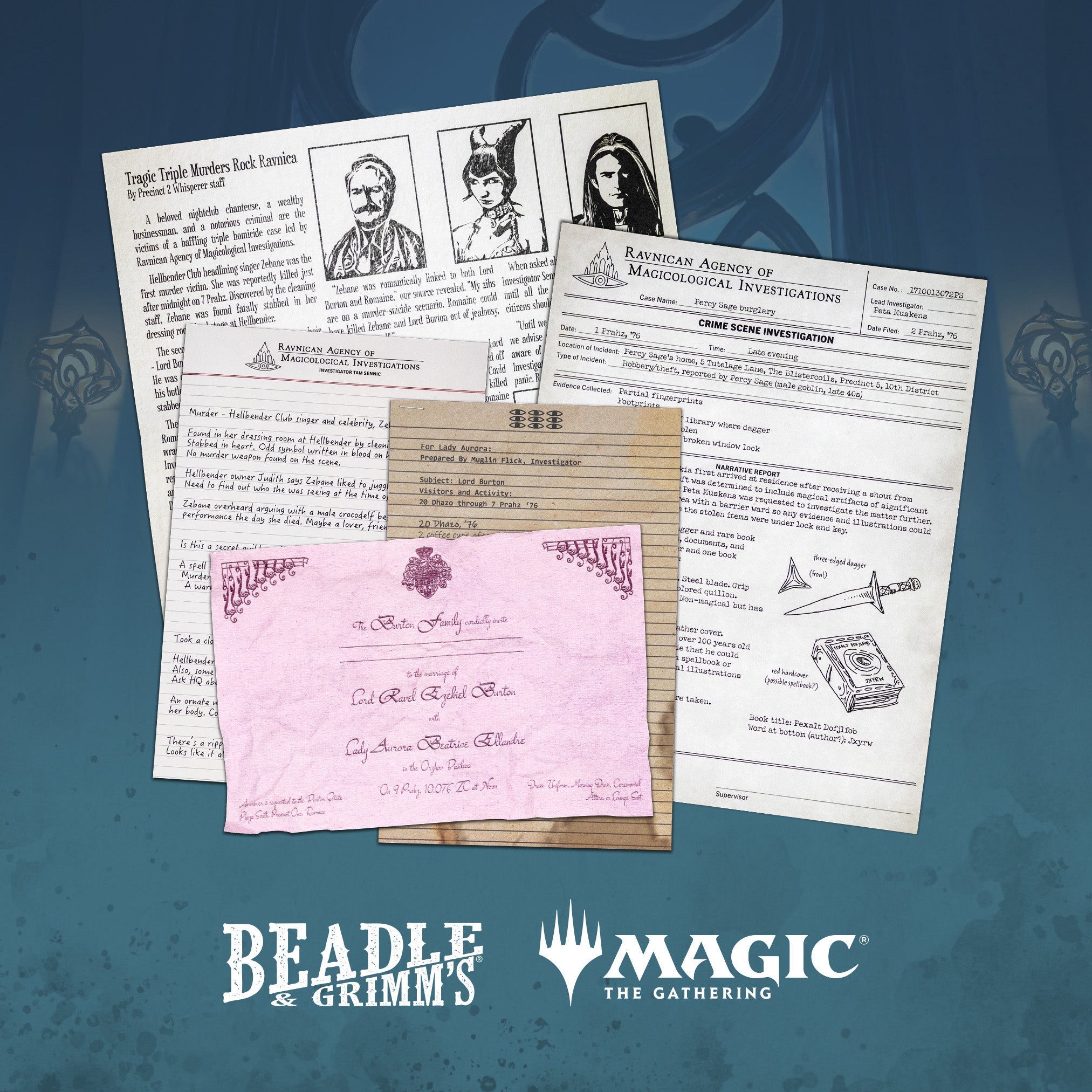 Murders at Karlov Manor: The Case of the Three Blade Knife (MTG) - Bards & Cards
