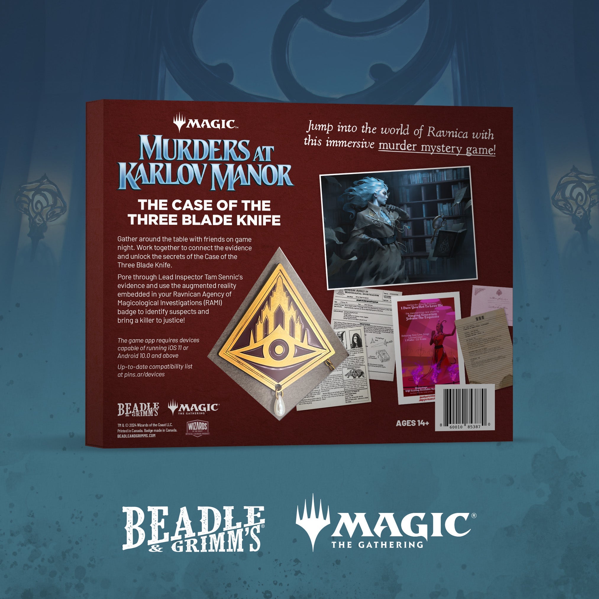 Murders at Karlov Manor: The Case of the Three Blade Knife (MTG) - Bards & Cards