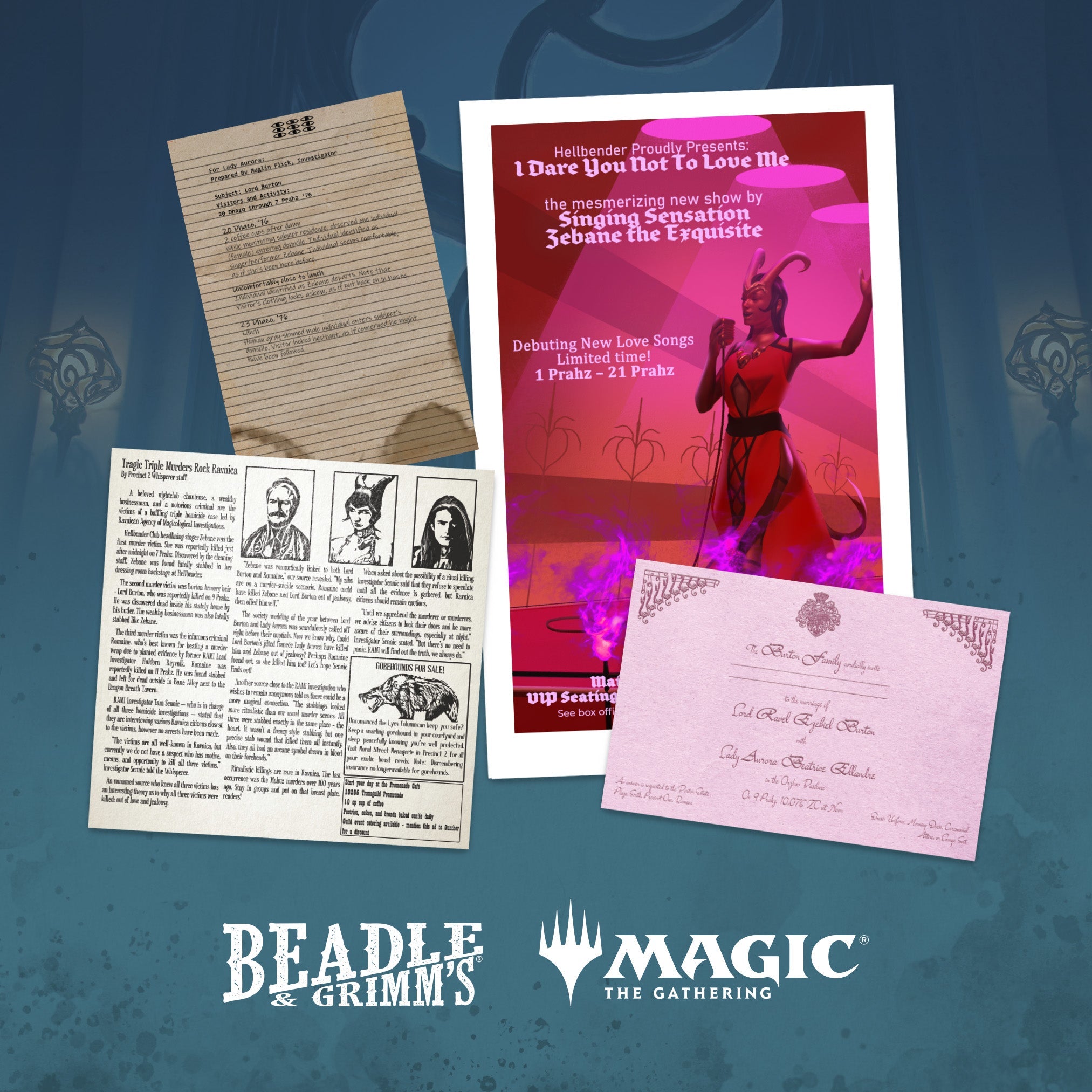 Murders at Karlov Manor: The Case of the Three Blade Knife (MTG) - Bards & Cards