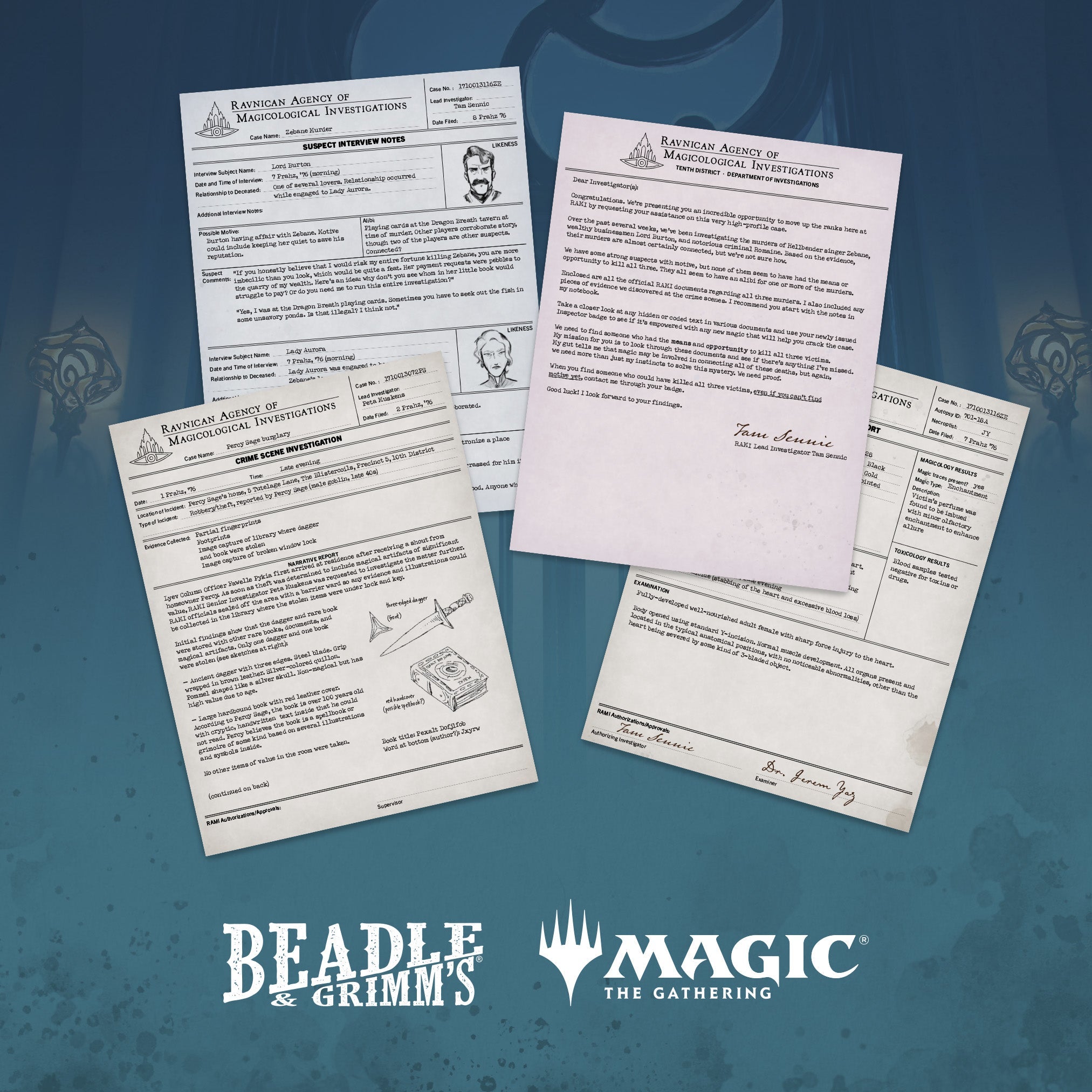 Murders at Karlov Manor: The Case of the Three Blade Knife (MTG) - Bards & Cards