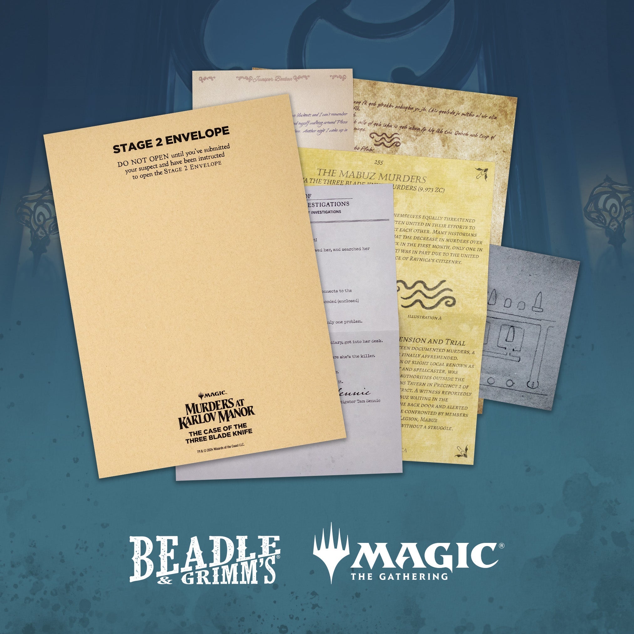 Murders at Karlov Manor: The Case of the Three Blade Knife (MTG) - Bards & Cards