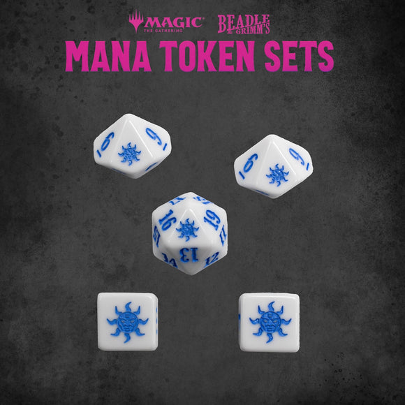 White Mana Token Set (MTG) - Bards & Cards