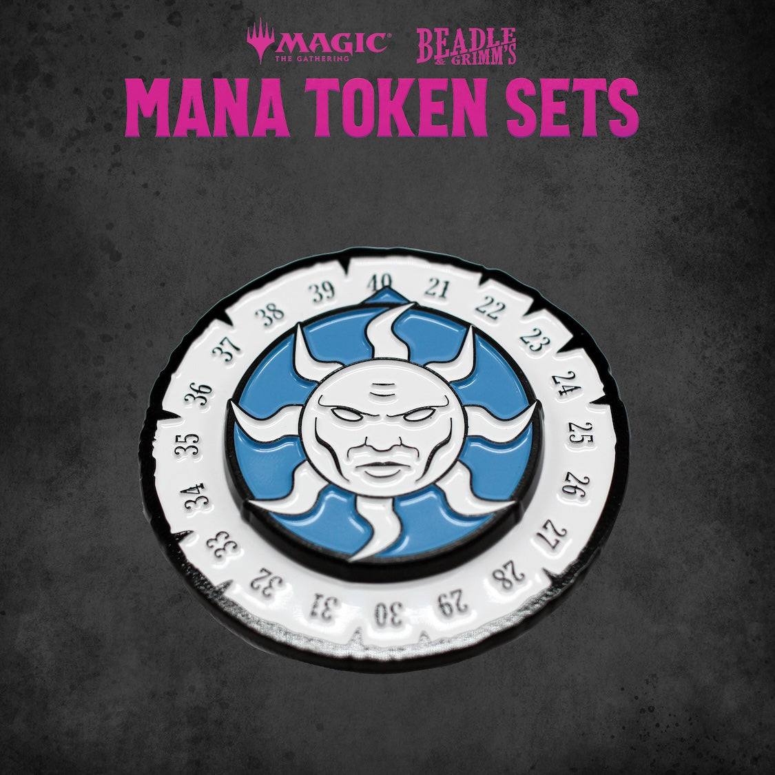 White Mana Token Set (MTG) - Bards & Cards