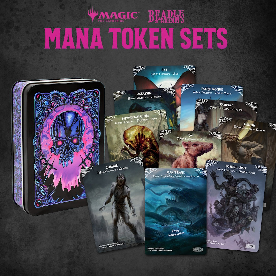 Black Mana Token Set (MTG) - 0