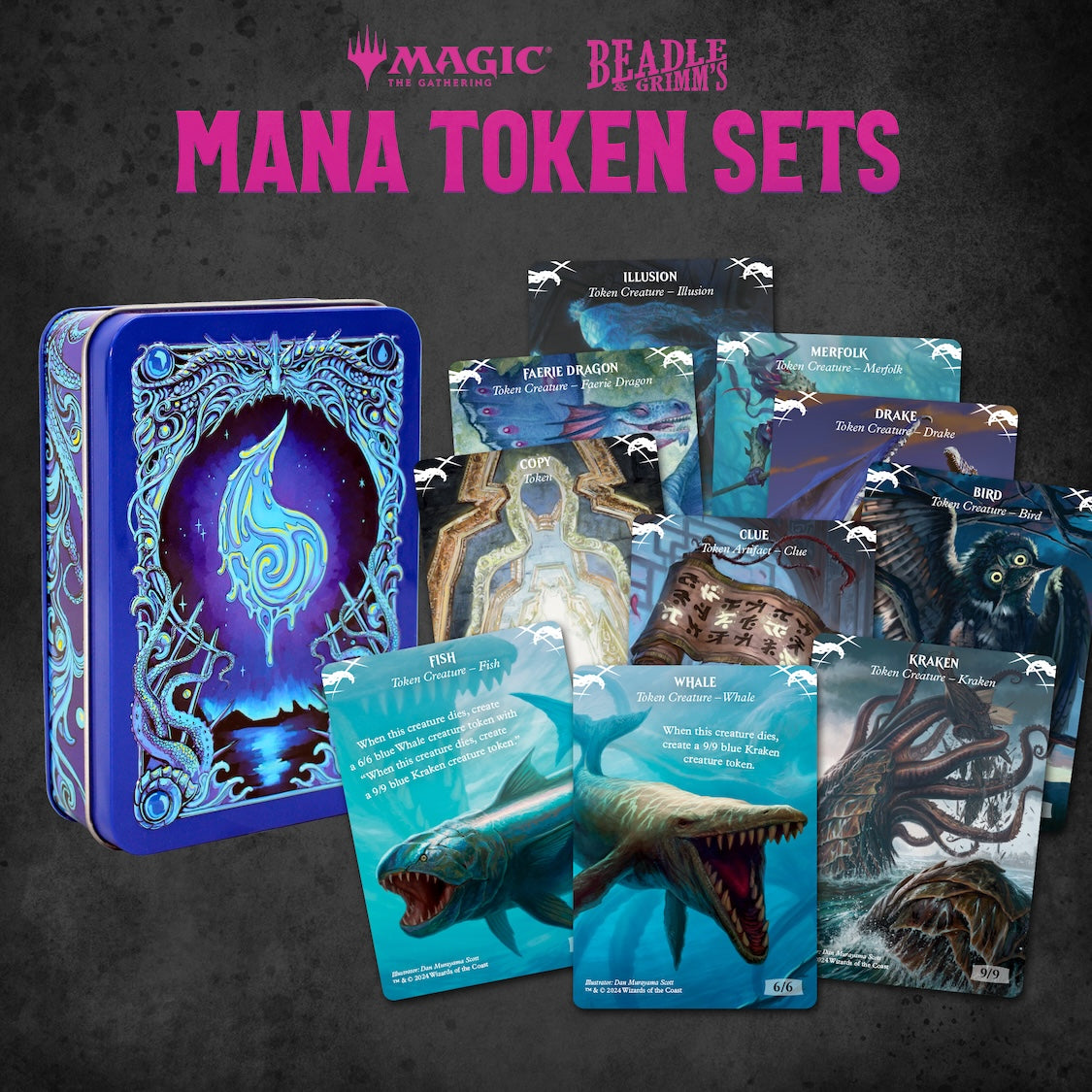 Blue Mana Token Set (MTG) - 0