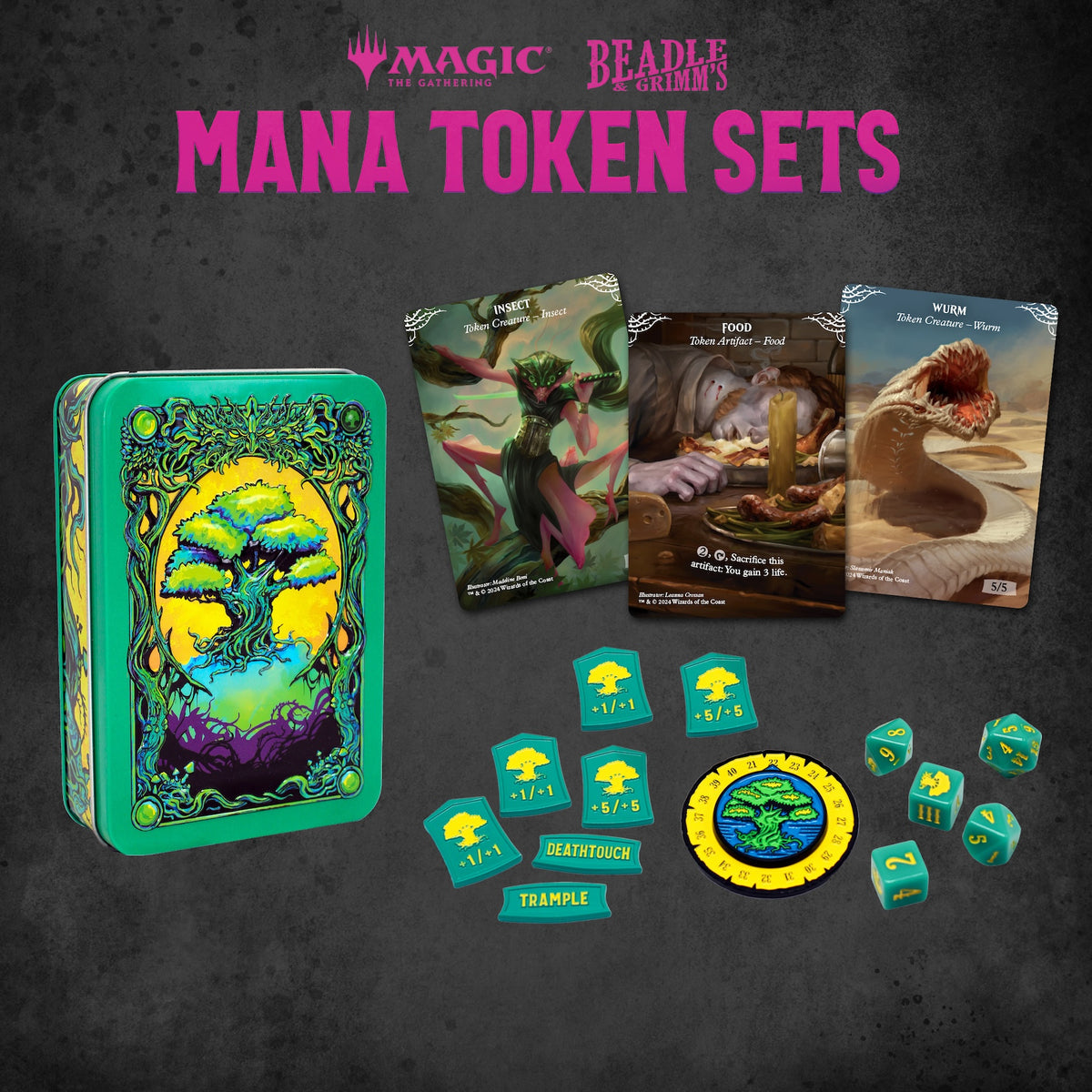 Beadle & Grimm's Mana Token Set for Magic: the Gathering