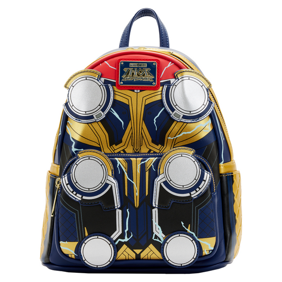 Loungefly: Marvel - Thor Love And Thunder Cosplay Mini Backpack - Bards & Cards