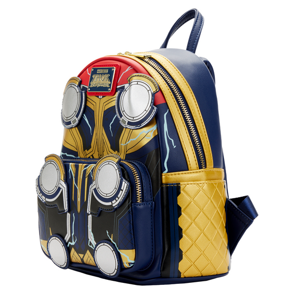 Loungefly: Marvel - Thor Love And Thunder Cosplay Mini Backpack - Bards & Cards