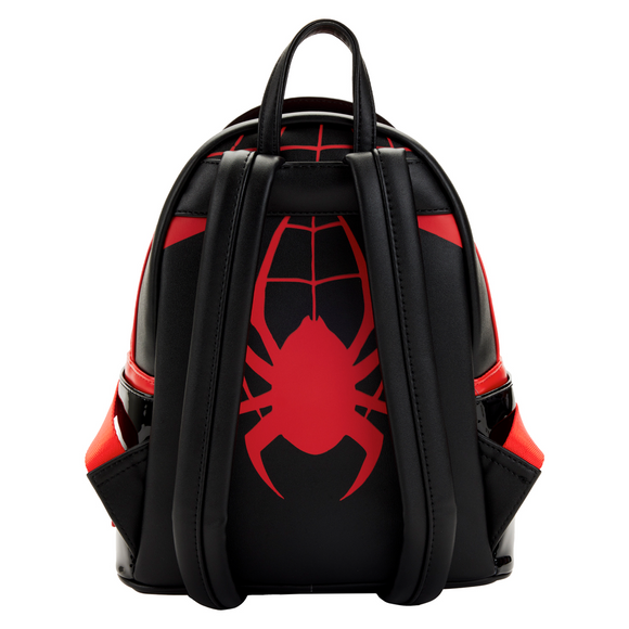 Loungefly: Marvel - Miles Morales Cosplay Mini Backpack - Bards & Cards