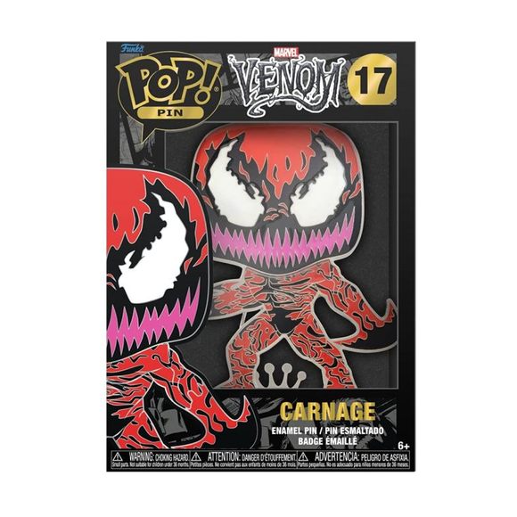 Funko POP! Pins: Marvel Venom - Venom Carnage #17 - Bards & Cards