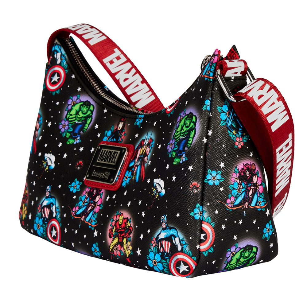 Loungefly: Marvel - Avengers Tattoo Shoulder Bag - 0