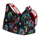 Loungefly: Marvel - Avengers Tattoo Shoulder Bag - Bards & Cards