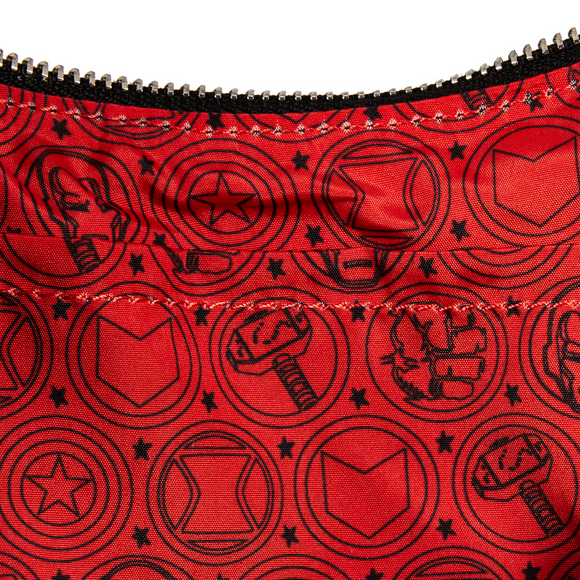 Loungefly: Marvel - Avengers Tattoo Shoulder Bag - Bards & Cards