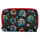 Loungefly: Marvel - Avengers Tattoo Zip Around Wallet - Bards & Cards