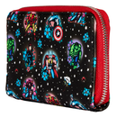 Loungefly: Marvel - Avengers Tattoo Zip Around Wallet - Bards & Cards