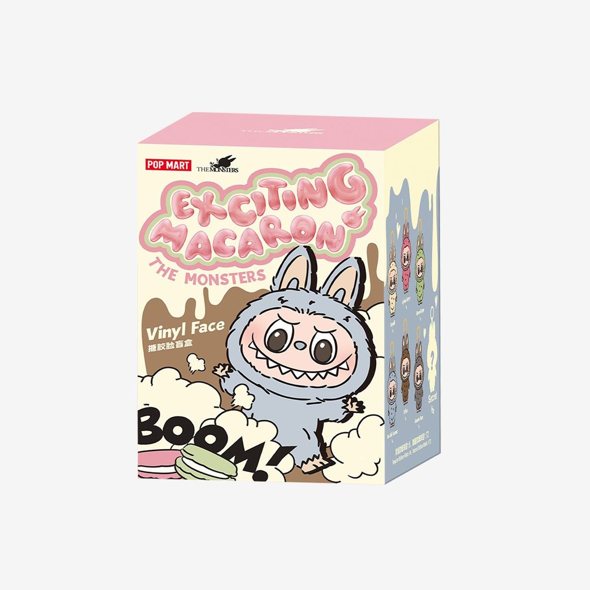 THE MONSTERS - Exciting Macaron Vinyl Face | Bards & Cards