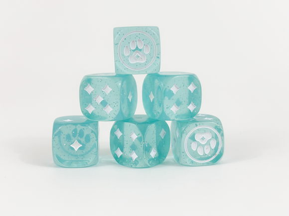 Kitty Paw Dice Set (Magical Kitties 2E) - Bards & Cards