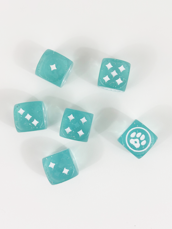 Kitty Paw Dice Set (Magical Kitties 2E) - Bards & Cards