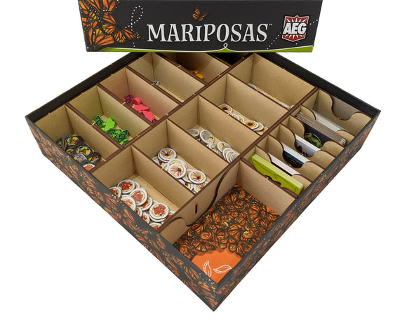 Mariposas Board Game Organizer Insert - Bards & Cards