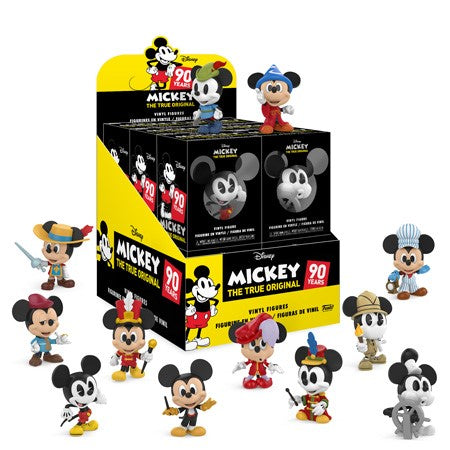 Funko Mystery Minis: Mickey's 90th Mystery Minis - 1 Pack - Bards & Cards