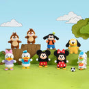 Mickey Family Cute Together Keychain Series Figures - Bards & Cards