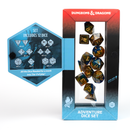 D&D Adventure Dice Set - Monk Edition | Blue/Gold 12pc Collection - Bards & Cards