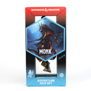 D&D Adventure Dice Set - Monk Edition | Blue/Gold 12pc Collection - Bards & Cards