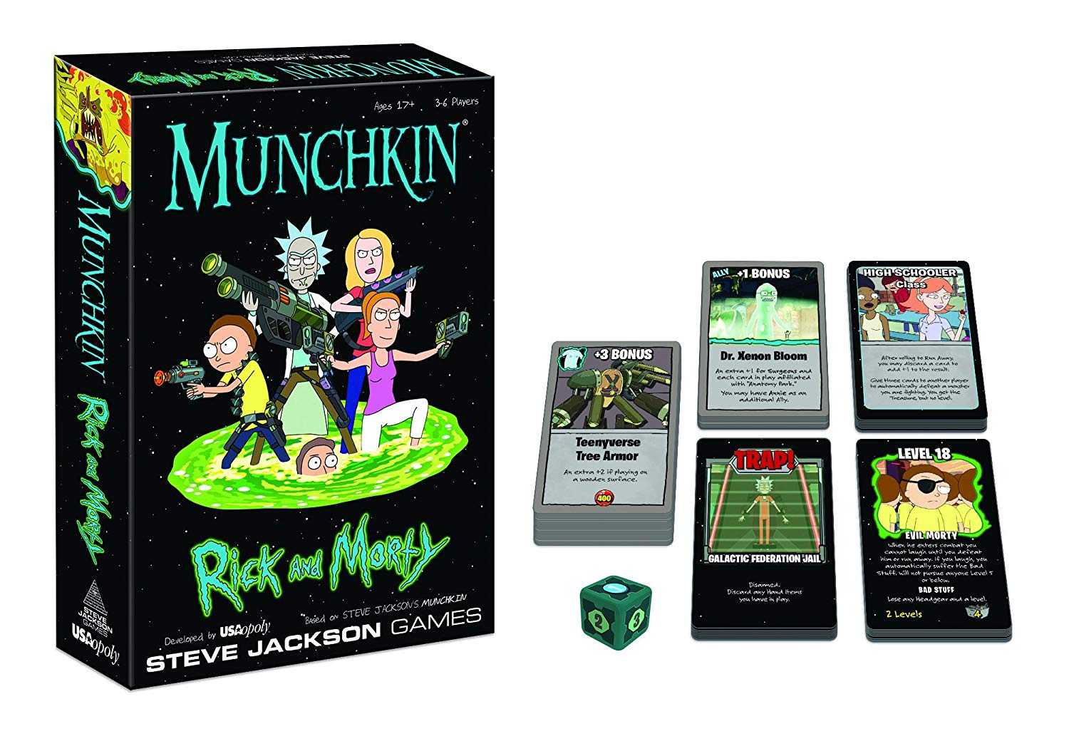 MUNCHKIN®: Rick and Morty™ - Bards & Cards