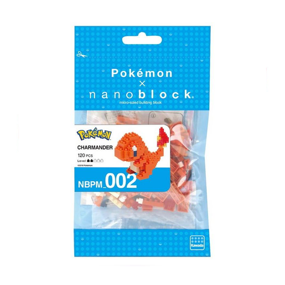 Nanoblock: Pokémon Series - Charmander - Bards & Cards