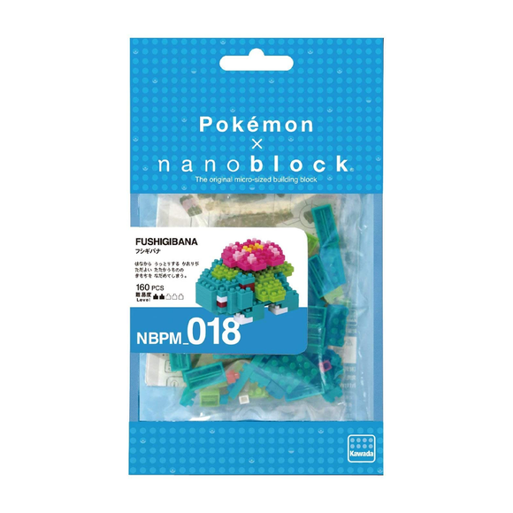 Nanoblock: Pokémon Series - Venusaur - Bards & Cards