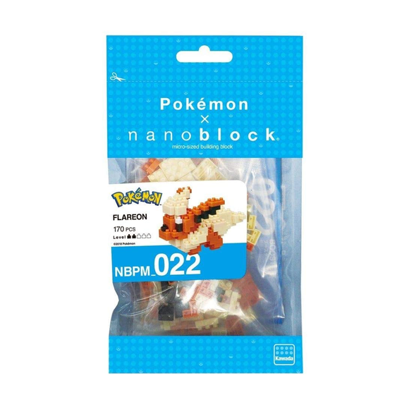 Nanoblock: Pokémon Series - Flareon - Bards & Cards