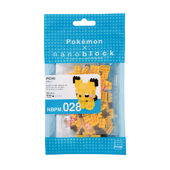 Nanoblock: Pokémon Series - Pichu - Bards & Cards